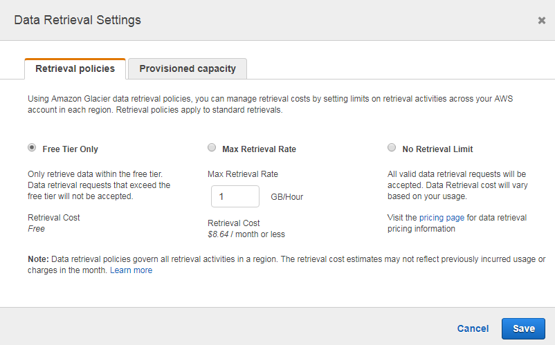 amazon glacier for personal backup amazon glacier for personal backup